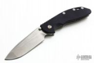 XM-24 Framelock - 4" (Tumble Finish / Black G10 & Tumble)