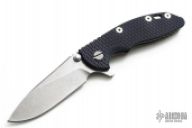XM-18 Framelock Flipper - 3" Slicer (Tumble Finish / Green/Black G10 & Tumble)