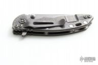 XM-18 Framelock Flipper - 3" Slicer (Tumble Finish / Green G10 & Tumble)