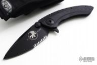 167-2CTF Whaleshark - Black Tactical Serrated