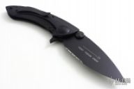 167-2CTF Whaleshark - Black Tactical Serrated