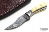 Mini Damascus Fixed Blade