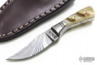 Mini Damascus Fixed Blade