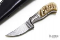 Mini Damascus Fixed Blade