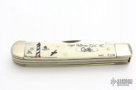 Trapper with Karst Cape Hatteras Lighthouse