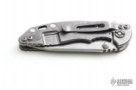 XM-18 Framelock Flipper - 3" Slicer (Tumble Finish / Brown G10 & Tumble)