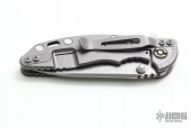 XM-18 Framelock Flipper - 3" Slicer (Tumble Finish / Black G10 & Bead Blast)