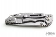 XM-18 Framelock - 3" Slicer (Tumble Finish / Green G10 & Tumble)