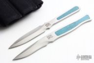 Turquoise Knife Set