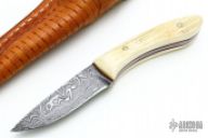 Damascus Lyle Style Fixed Blade