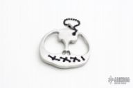 Stitched Mouth Skull