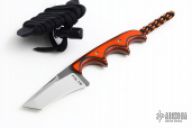 Orange and Black Minimalist