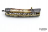 Rams Horn and Damascus Wharncliffe