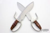 Pair of Sasquatch-Style Butterfly Knives
