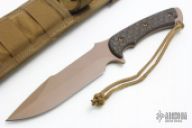 Horkos - Flat Dark Earth / Green w/ Nylon Sheath