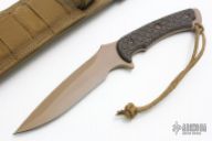 Ares - Flat Dark Earth / Green w/ Nylon Sheath