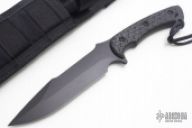 Horkos - Flat Black / Black w/ Nylon Sheath