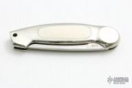 Ivory Scrim Button Lock