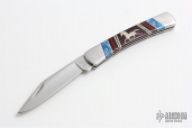 Buck w/ Inlaid Turquoise