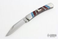 Buck w/ Inlaid Turquoise
