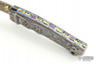 Assisted Damascus Reaper Folder