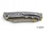 Assisted Damascus Reaper Folder