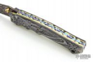 Assisted Damascus Reaper Folder