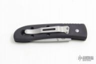 Fer-De-Lance Black Silver Serrated