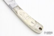 Double Scrimmed Small Drop Point