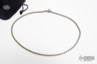 24" Microline Small Link Necklace