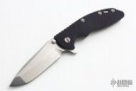 XM-18 Flipper - 3 1/2" (Black G-10/Tumble Finish)