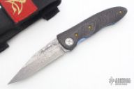 NEO Carbon Fiber and Damascus Folder