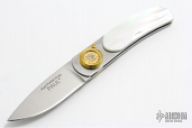 Paul Knife-Mother of Pearl and Gold