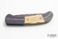 Damascus and Mammoth Liner Lock