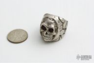 Sterling Skull Ring Size 12