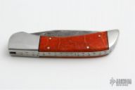 Red Coral and Damascus Bolster Release