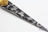 Vintage Etched Dagger