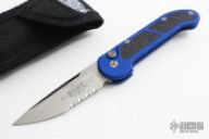Blue UMS EMS Satin Serrated