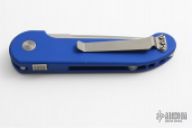 Blue UMS EMS Satin Serrated