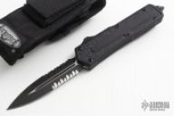 Scarab D/E - Black Tactical Serrated