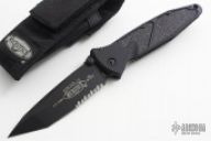 161-2T Socom Elite M/A T/E - Black Tactical Serrated