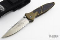 160-5TN Socom Elite M/A Tan - Satin Serrated