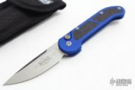 Blue UMS EMS Satin Plain