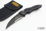 Kestrel Auto Black Serrated #1102