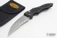 Kestrel Auto Silver Serrated #1226