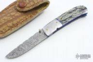 Damascus Linerlock