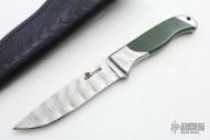 Damasteel Drop Point Hunter