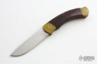 Vintage Engraved Lockback Folder