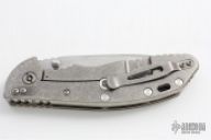 Custom XM-24 Folder - 4" Satin Spearpoint / Brown G10 & Tumble