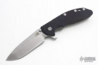 XM-24 Flipper - 4" Tumble Finish Spanto / Black G10 & Tumble